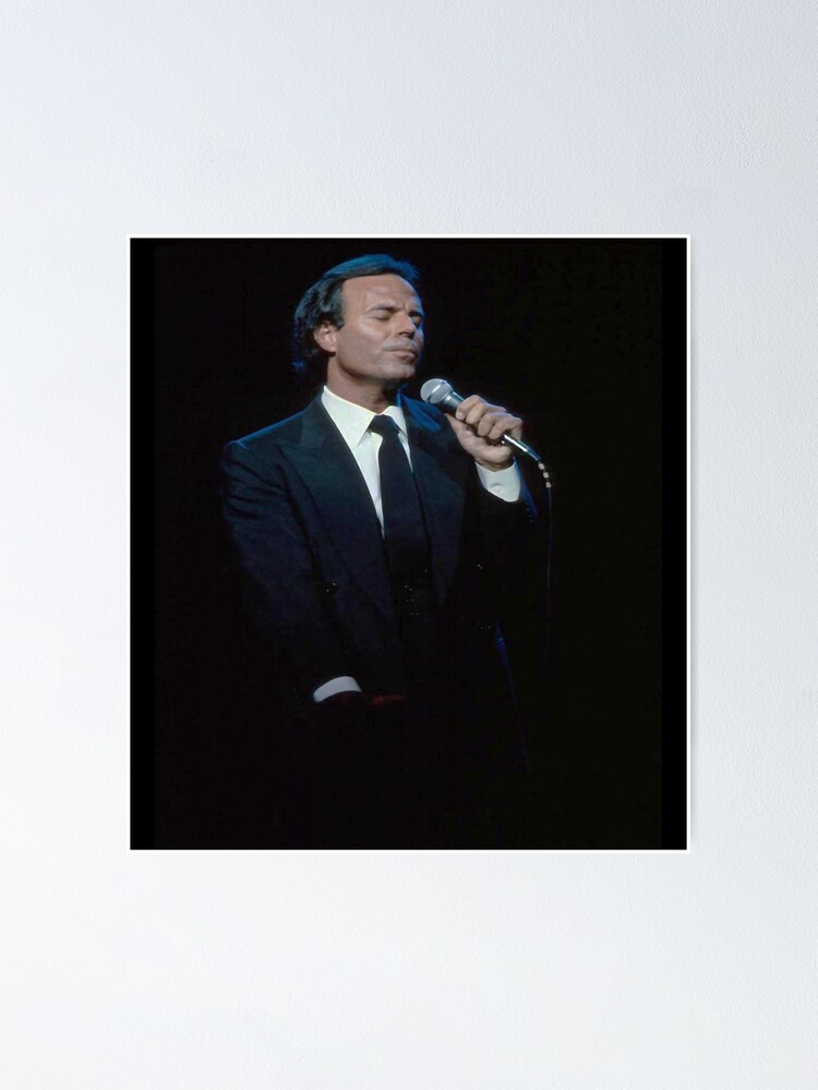 Day Gift for Special Julio Iglesias Retro Wave Poster for Sale by  Misskaileequigl