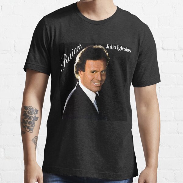 Day Gift for Special Julio Iglesias Retro Wave Essential T-Shirt for Sale  by Misskaileequigl