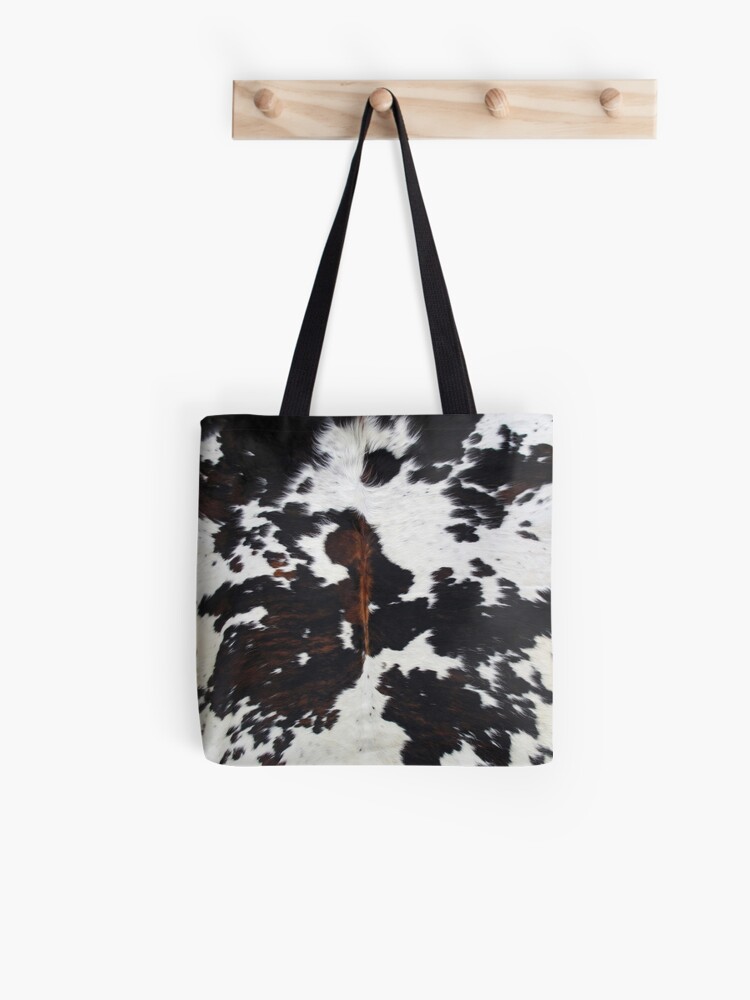 cowhide tote