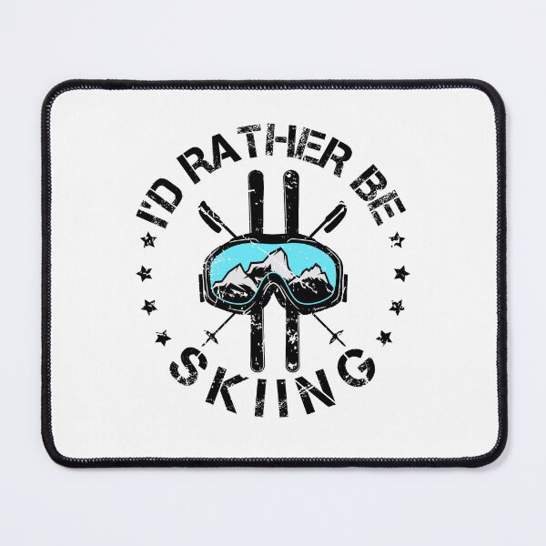 Item preview, I'd Rather Be Skiing designed and sold by jaygo.
