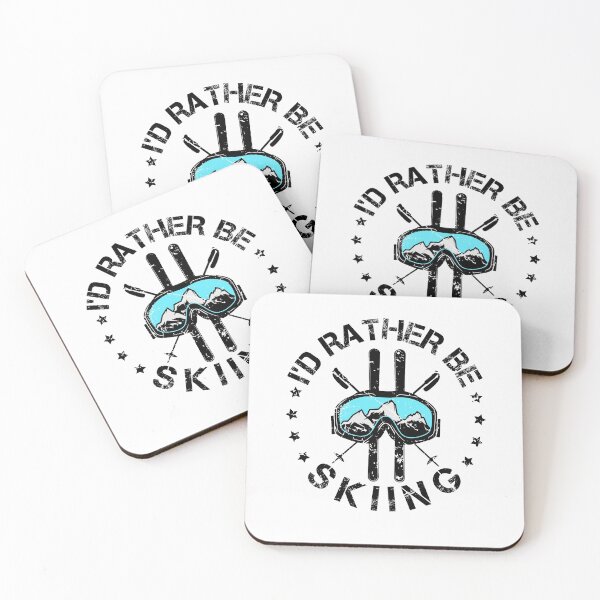 Item preview, I'd Rather Be Skiing designed and sold by jaygo.