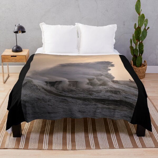 Item preview, Shot Of a Wave Hitting The Rocks, Brittany designed and sold by spirit-of-art.