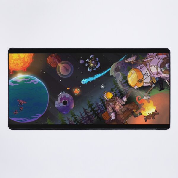 Outer Wilds Night Life Desk Mat