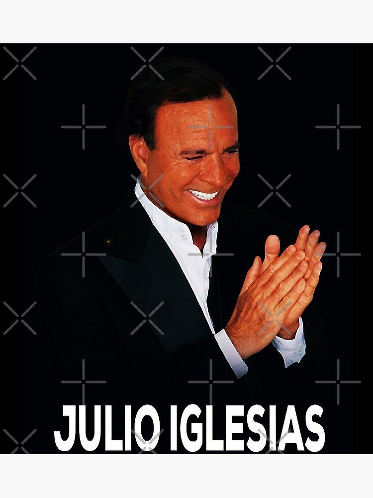 Day Gift for Special Julio Iglesias Retro Wave Poster for Sale by  Misskaileequigl