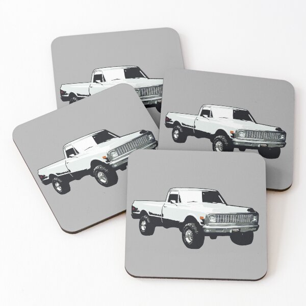 Item preview, 71-72 White Lifted C Truck designed and sold by CoolRide.