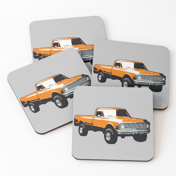 Item preview, 71-72 School Bus Yellow Lifted C Truck designed and sold by CoolRide.