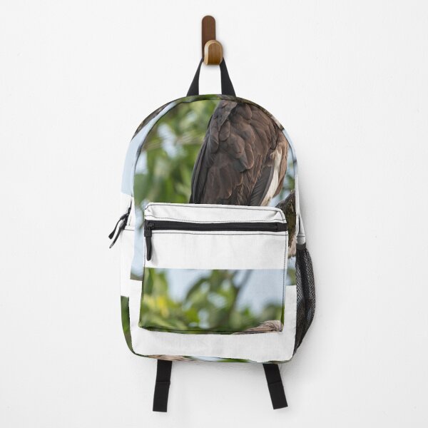 Item preview, Crested Fish Eagle on a tree designed and sold by Pravine Chester.