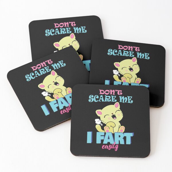 Item preview, Don't Scare Me I Fart Easily Funny Merch designed and sold by amishacreates.