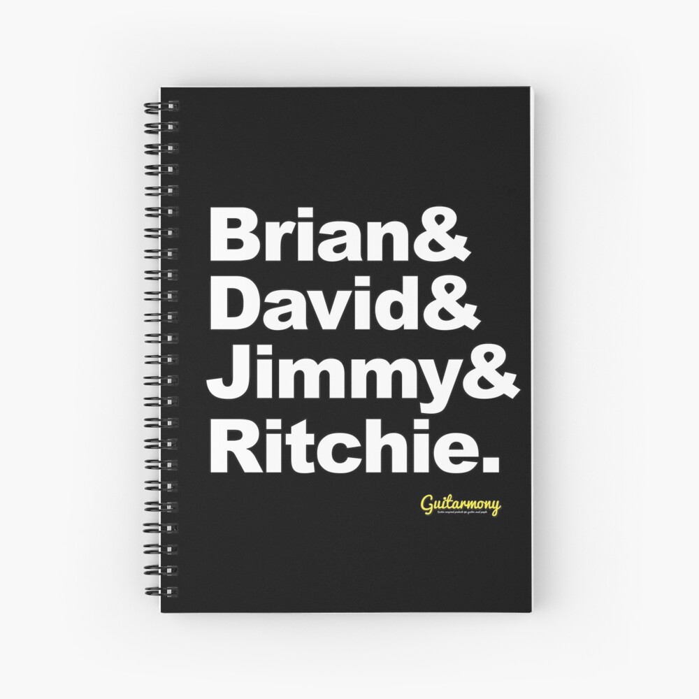 Item preview, Spiral Notebook designed and sold by Guitarmony.