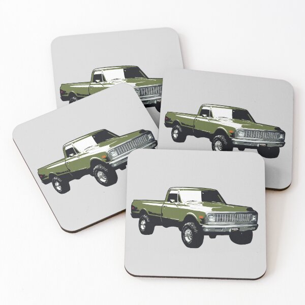 Item preview, 71-72 Green Lifted C Truck designed and sold by CoolRide.