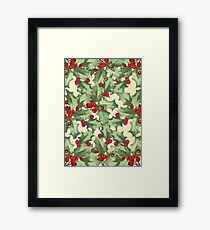 Holly Framed Print