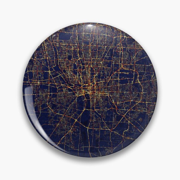 Item preview, Columbus, Ohio, USA Map - City At Night designed and sold by deMAP.