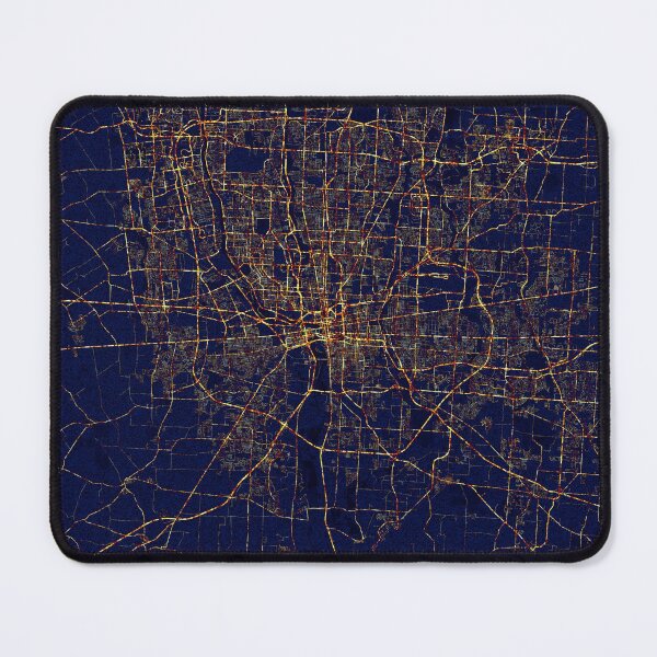 Item preview, Columbus, Ohio, USA Map - City At Night designed and sold by deMAP.