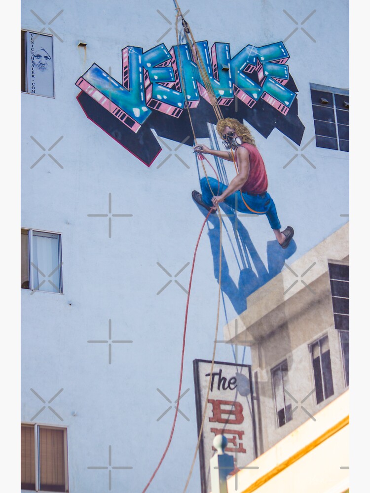 "Venice Beach Street Art, California, USA" Sticker for Sale by