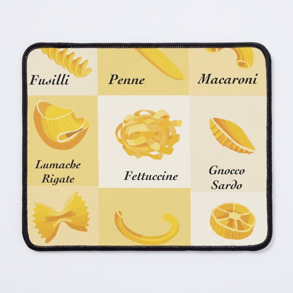 Item preview, Italian pasta types designed and sold by Hola Ilustra.