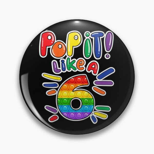 Item preview, Kids 6th Birthday Girl Pop It Like A 6 Year Old Fidget designed and sold by ElcapitanoShop.