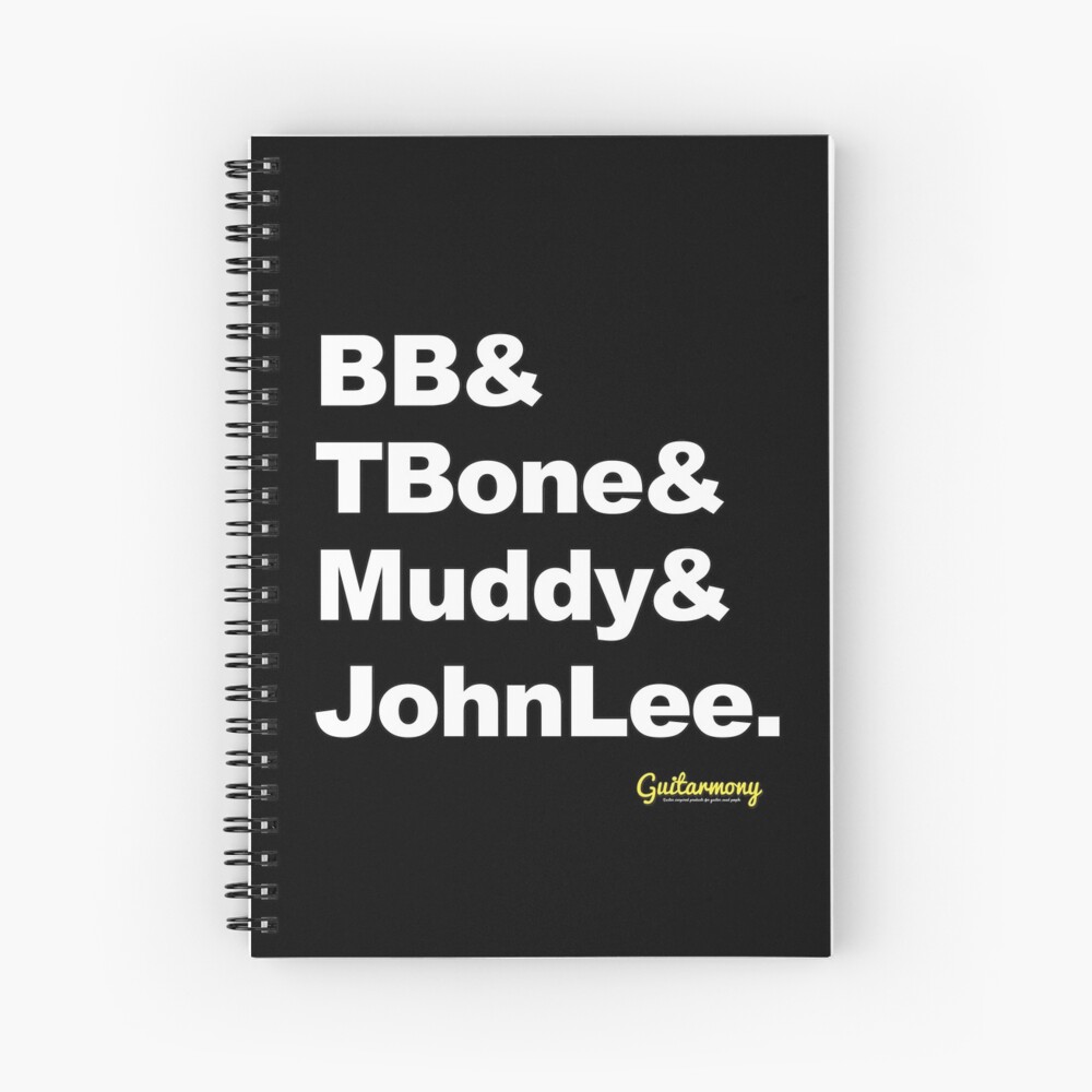 Item preview, Spiral Notebook designed and sold by Guitarmony.