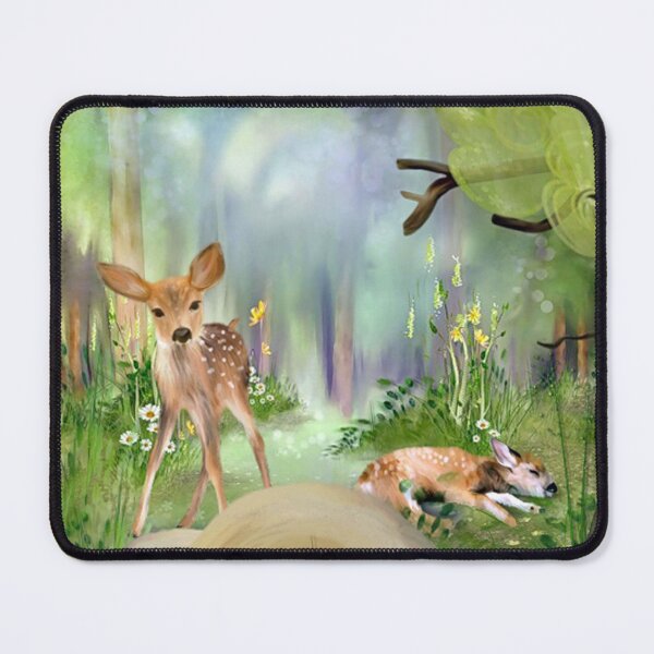 Item preview, Deer Fawns - Fantasy Forest designed and sold by BitsndPieces.