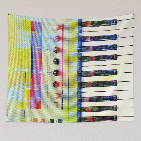 Item preview, Glitched Synthesizer Abstract designed and sold by StephenRphoto.
