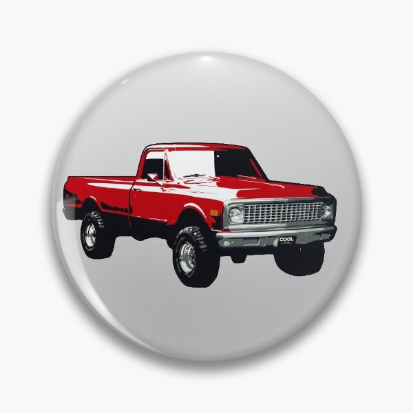 Artikelvorschau, Kopie von 71-72 Lifted Red C Truck entworfen und verkauft von CoolRide.