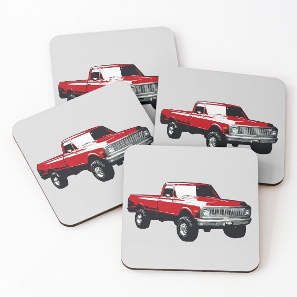 Item preview, Copy of 71-72 Lifted Red C Truck designed and sold by CoolRide.