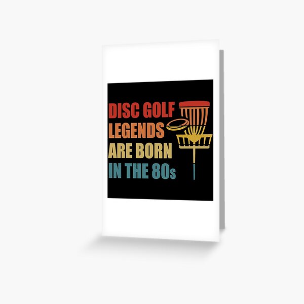 Funny Disc Golf Player/ Funny Disc Golf  Greeting Card