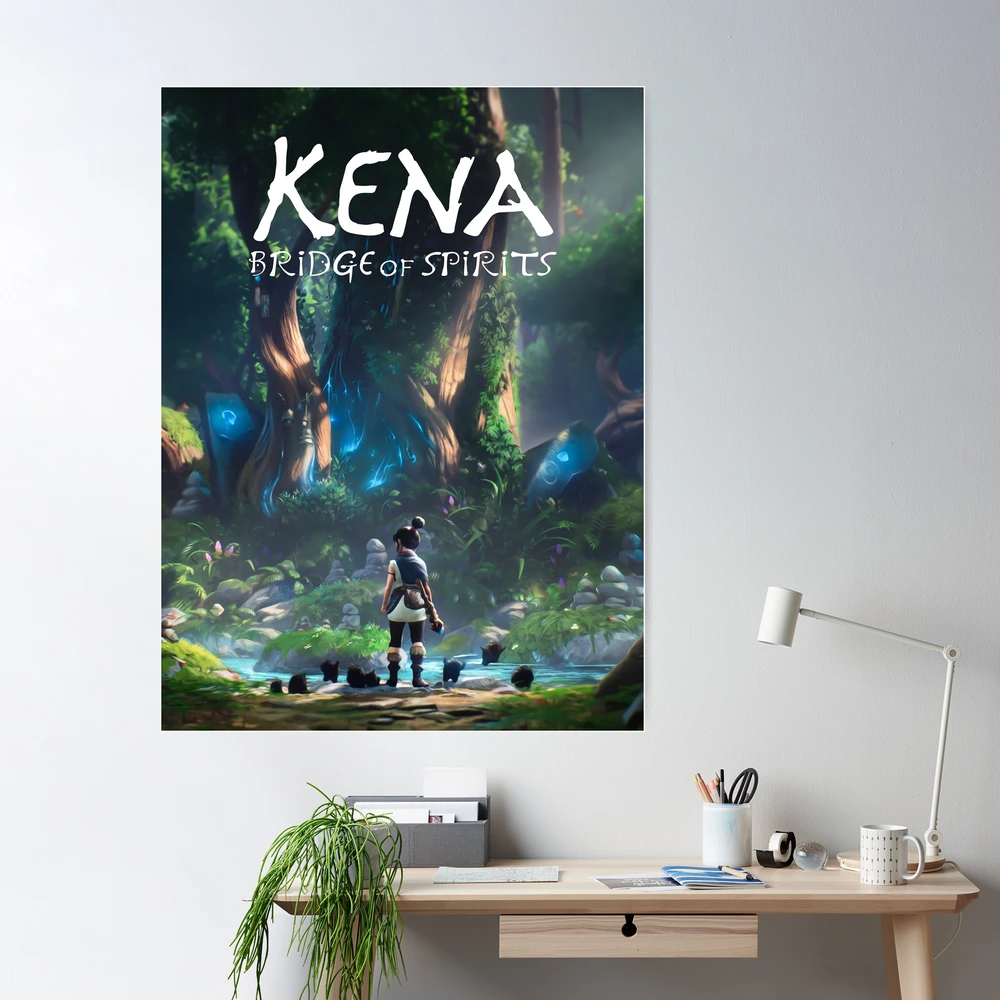 2021 Kena: Bridge of Spirits Framed Print Ad/Poster PS4/PS5 Original Promo  Art