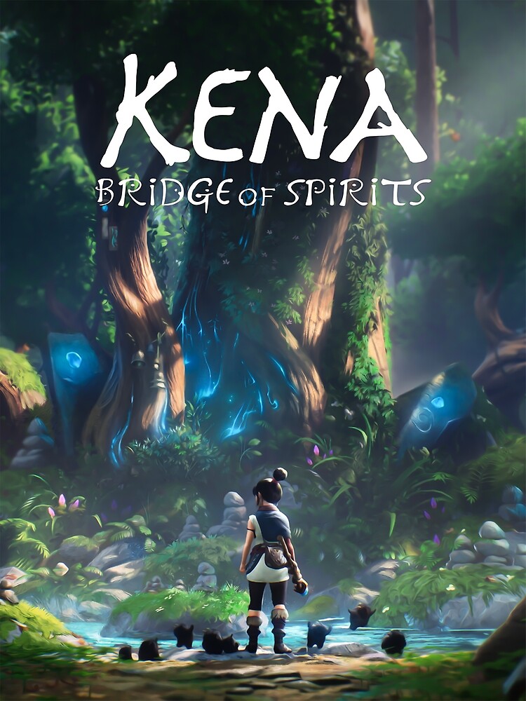 2021 Kena: Bridge of Spirits Framed Print Ad/Poster PS4/PS5 Original Promo  Art