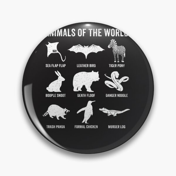 Item preview, Simple Vintage Humor Funny Rare Animals of the World Classic designed and sold by JanGerdes.