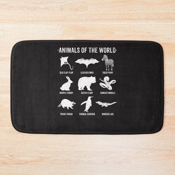 Item preview, Simple Vintage Humor Funny Rare Animals of the World Classic designed and sold by JanGerdes.