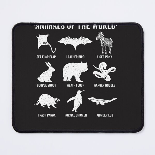 Item preview, Simple Vintage Humor Funny Rare Animals of the World Classic designed and sold by JanGerdes.