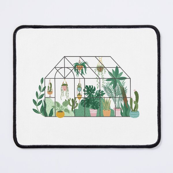 Item preview, Greenhouse Building Nature - Hanging Planters designed and sold by SugarrMonkey.