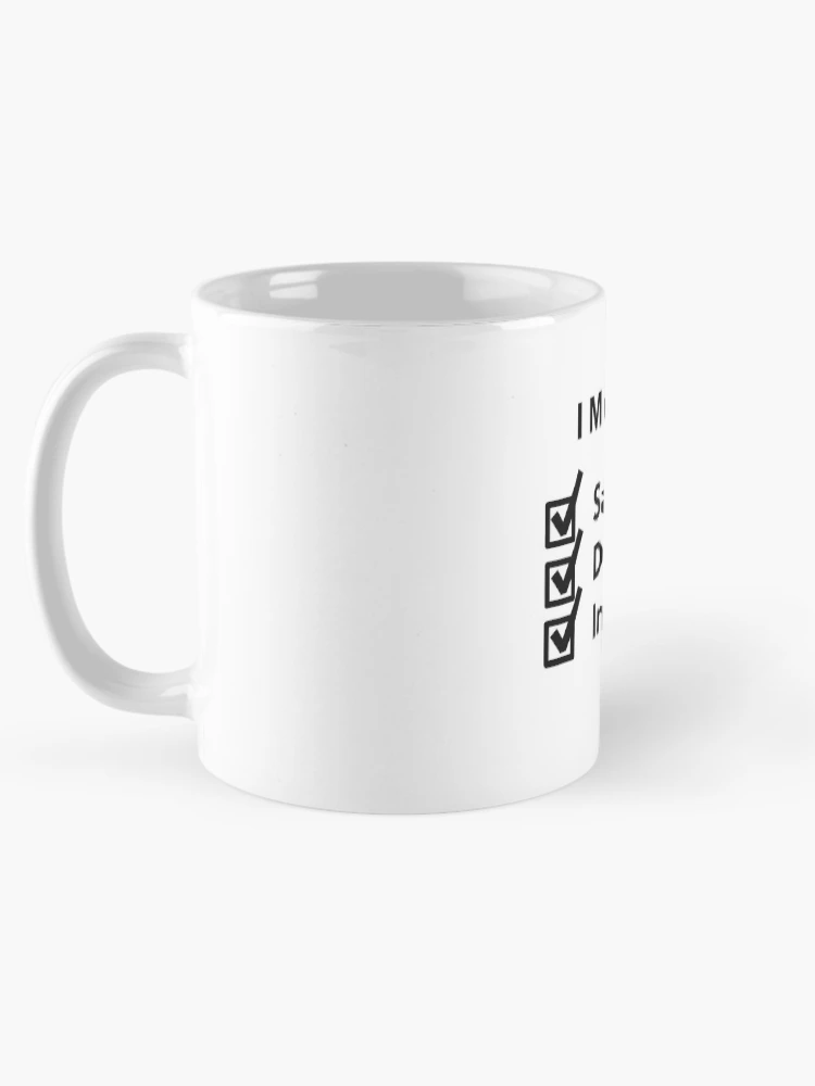 Thumbnail 5 of 6, Coffee Mug, I Multitask (Humour) designed and sold by RudePlanet.