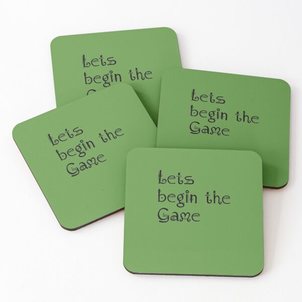 Item preview, Lets begin the game designed and sold by SKProducts1.