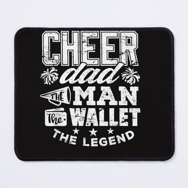 Item preview, Cheerleader Dad Man Wallet Legend Funny Cheer Dad designed and sold by PatrickRda.