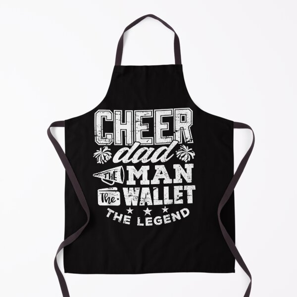 Item preview, Cheerleader Dad Man Wallet Legend Funny Cheer Dad designed and sold by PatrickRda.