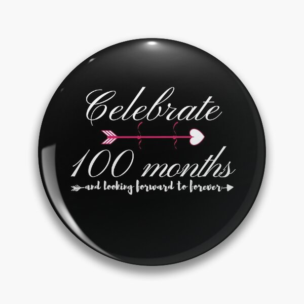 Item preview, Celebrate 100 months and Looking Forward to Forever  designed and sold by ArTips.