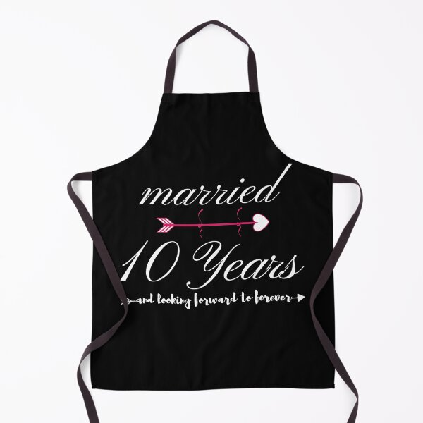Item preview, Married 10 years and Looking Forward to Forever  designed and sold by ArTips.