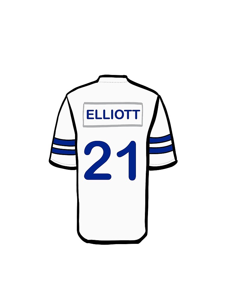 Dallas Cowboys Jersey Elliott Essential T-Shirt by MadPaddy94