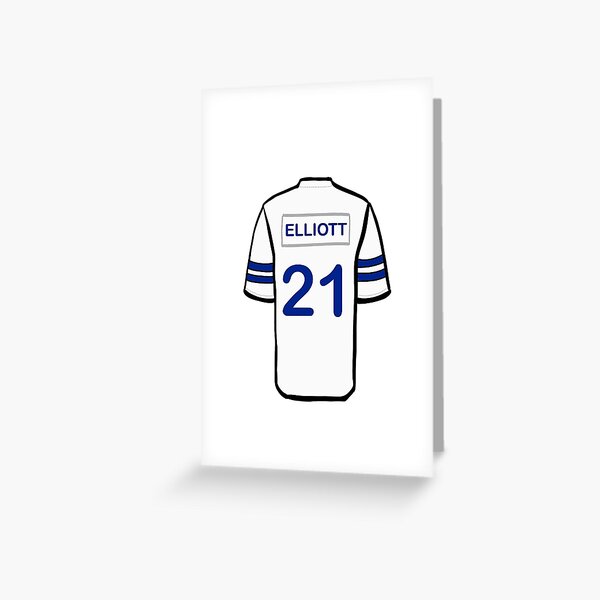 Dallas Cowboys Jersey Elliott Essential T-Shirt by MadPaddy94