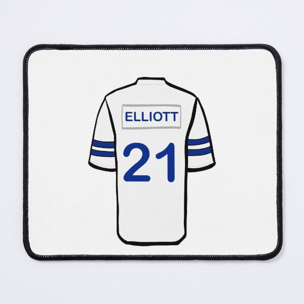 Dallas Cowboys Jersey Elliott Sticker by MadPaddy94