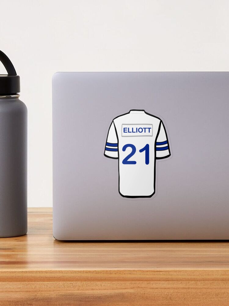 Dallas Cowboys Jersey Elliott Sticker by MadPaddy94