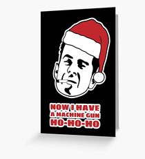 Ho Ho Ho Greeting Card