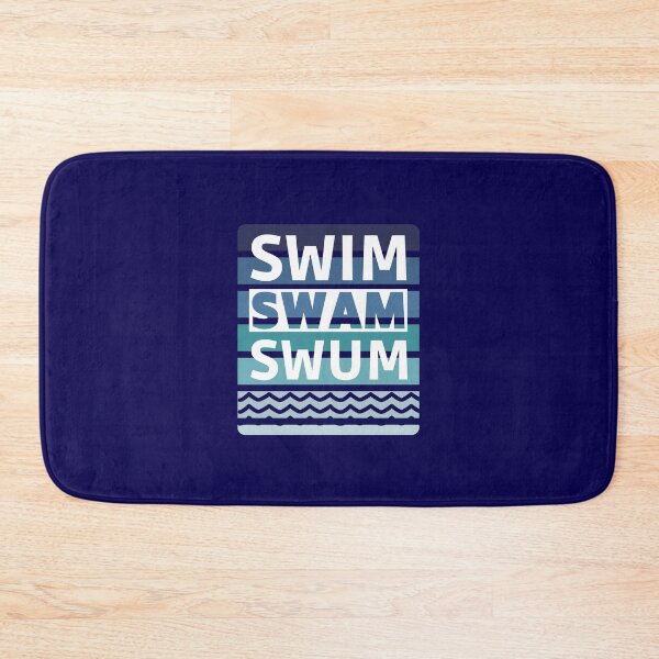Item preview, Swim Swam Swum | Swimming designed and sold by DoherDesigns.