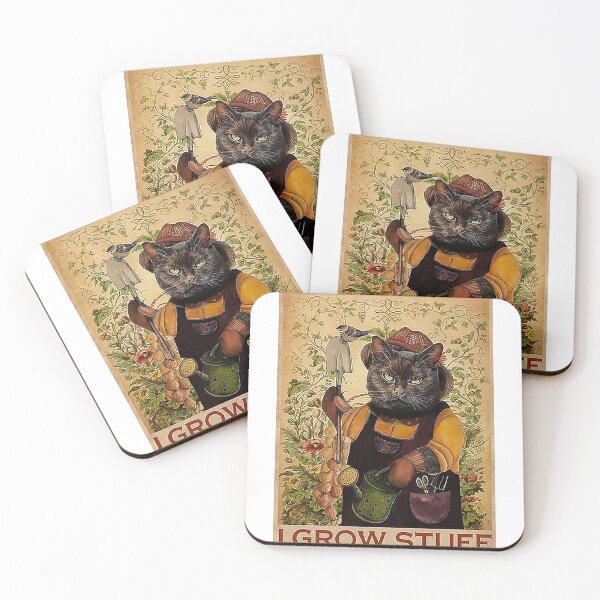 Item preview, Funny  farmer cat print designed and sold by salemfoxy.