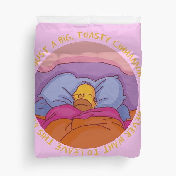 big toasty cinnamon bun Funda nórdica