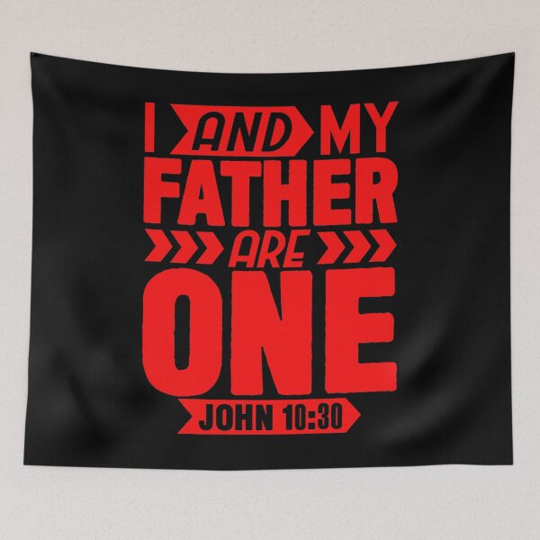 Item preview, John 10:30 designed and sold by plushism.