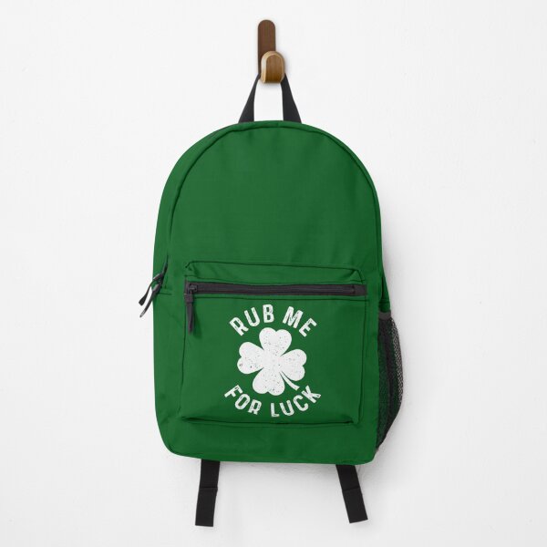 Item preview, Rub Me For Luck St Patricks Day Humor Lucky Shamrock Leaf Design designed and sold by alenaz.