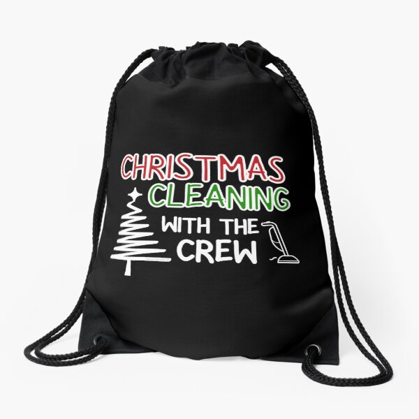 Item preview, Christmas Cleaning with the Crew Novelty Housekeeping Gifts designed and sold by SavvyCleaner.