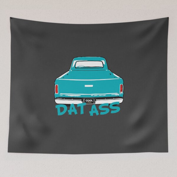 Item preview, 60's Dat Ass Blue F Truck designed and sold by CoolRide.